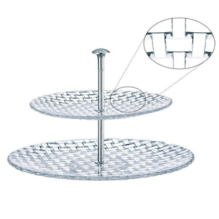 Nachtmann  | Bossa Nova – Two tier tray large | 32+23 cm | 2 pcs