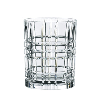 Nachtmann | Highland | Square Whisky Tumblers | 345 ml |  Crystal | Clear | Set of 6