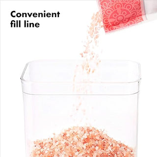 OXO | Pop Container | Big Square - Medium | 4.2 Litres | BPA-Free Plastic | Clear