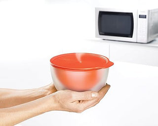 Joseph Joseph | M-cuisine 2-piece Cool-touch Microwave Bowl Set | Plastic | Orange | Set of 2