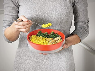 Joseph Joseph | M-cuisine 3-piece Cool-touch Microwave Bowl | Orange | Plastic | Set of 3