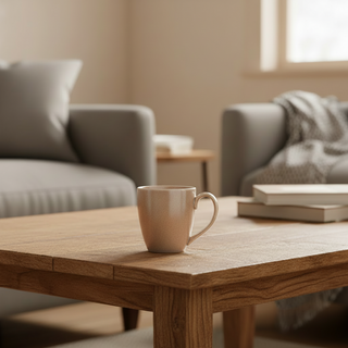 Fujitake | Laps Series - Burnt Sienna Coffee Mug | Brown | Ceramic | 220 ml | 1 Pc