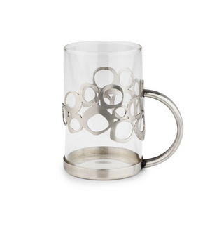 Arttdinox | Froth Coffee Mug by Jindal Stainless | Stainless Steel | Silver | Set of 2