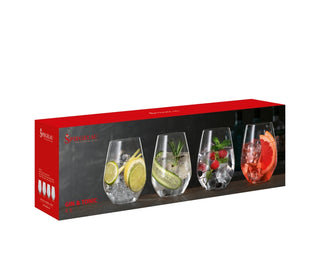 “Crystal gin and tonic glasses Spiegelau”