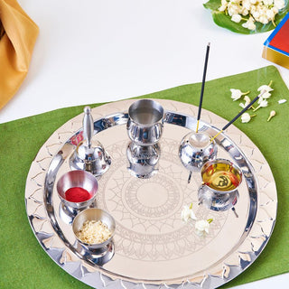 Designer Pooja Thali