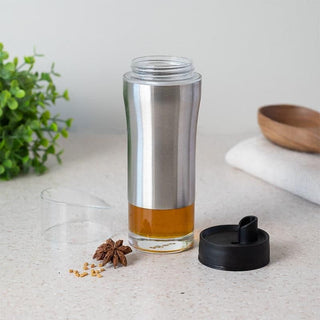 EON olive oil bottle with spout

