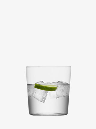 LSA International | Gio - Small Tumblers | 390 ml | Crystal | Clear | Set of 4
