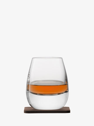 LSA International | Bar - Whisky Tumblers | 275 ml | Crystal | Clear | Set of 2