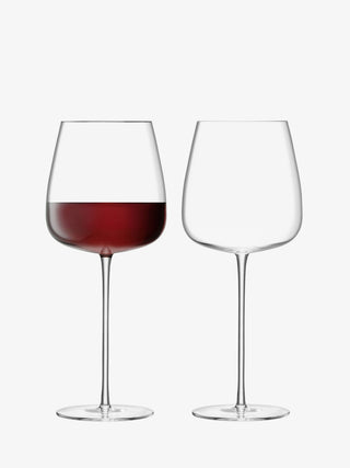 LSA International | Wine Culture Red Wine Goblet | 715ml  | Clear | Set- 2