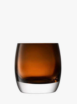 LSA International | Whisky Club - Connoisseur Set & Walnut/Cork Serving Tray | 1.05 Litres & 230 ml | Crystal | Brown | Set of 5