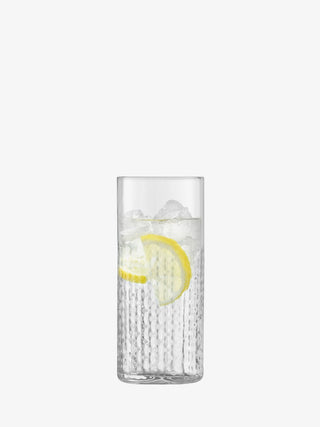 LSA International | Wicker - Highball Glasses | 400 ml | Crystal | Clear | Set of 2