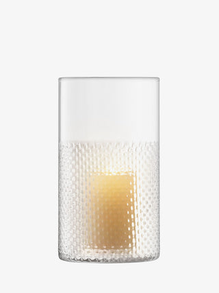 LSA International | Wicker Vase/Lantern | H25cm | Clear | 1 Pc