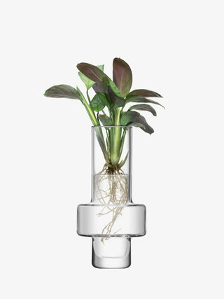 LSA International | Metropole Five Mini Vase Set 7cm/8cm/10cm/12cm/15cm | Clear | Set-5