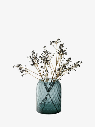 LSA International | Dapple Vase/Lantern | H16cm | Water Blue  |1 Pcs