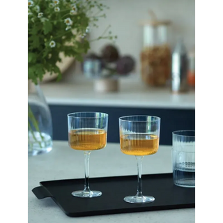 LSA International | Gio Line - Wine Glasses | 250 ml | Crystal | Clear | Set of 4