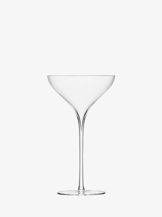 LSA International | Savoy Champagne Saucer | 250ml | Clear | Set-2