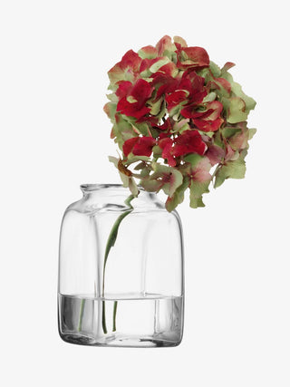 LSA International | Umberto Vase | H14cm | Clear | 1 Pc