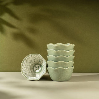 Glazed Ceramic Bowl Set