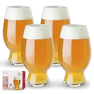 Imported tall pilsner glass