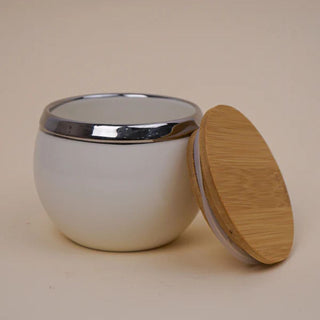 Jar with serving tray

