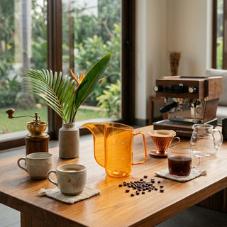 Hario | V60 - Juicee Drip Kettle Air | 350 ml | Plastic | Honey Yellow