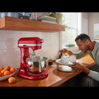 KitchenAid | Product Part -  Silver Metal Bowl Lift Sm 6 Wire Whip | Silver | 1 Pc