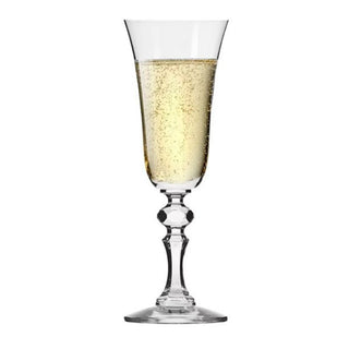 Krista champagne glasses by Krosno