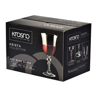 Krista series red wine cups