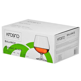 Krosno brandy balloon glasses