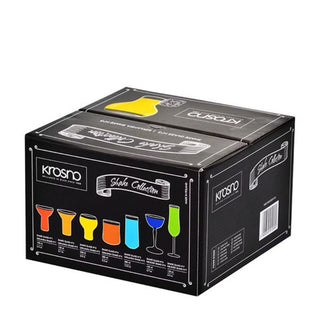 Krosno clear crystal glasses