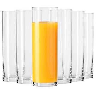 Krosno glass juice cups