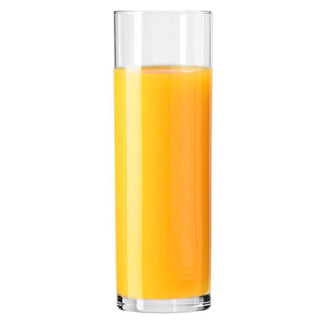 Krosno glass tumblers for juice
