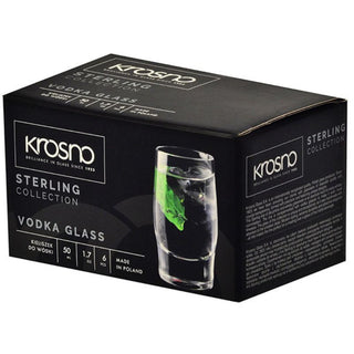 Krosno high clarity vodka glasses