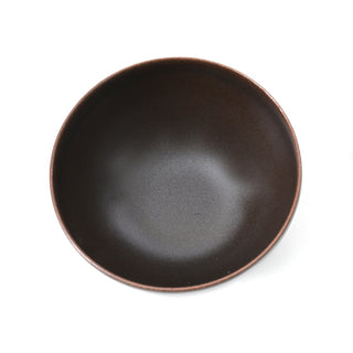 MESA | Brown Metallic Bowl  | Stoneware | 16 Cm  | Set of 2