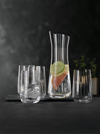 Modern glass carafe