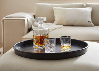 Nachtmann decanter and tumbler set