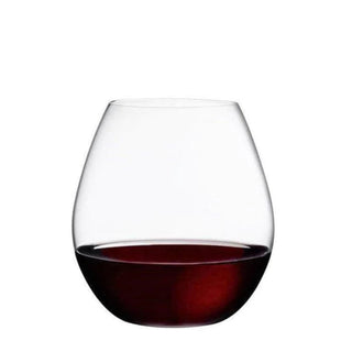 Nude Burgundy Drinking Glass