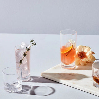 Nude lead-free crystal highball