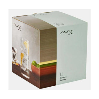 Nude long drink glass