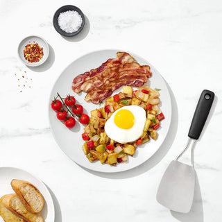 OXO | Good Grips | Flexible Turner | Stainless Steel | Black Handle | 1 PC