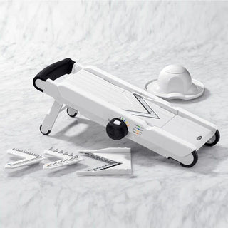 OXO Kitchen Slicer – four interchangeable blades stored onboard
