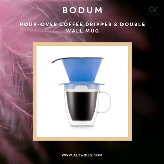 Bodum | Pour-Over Coffee Dripper and Double Wall Mug | 0.3L | Matisse