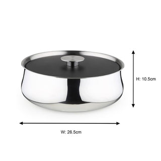 Premium stainless steel bowl