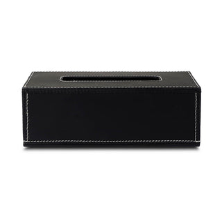 Three Sixty Degree | Rectangular Tissue Box | Recycled Leather |