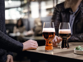 Slim pilsner beer glass