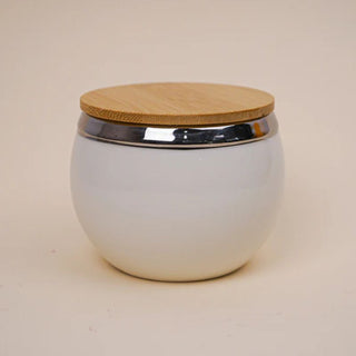Storage jar with tray

