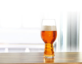 Traditional pilsner glassware