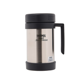 Thermos | Hot & Cold Bottle - Mug Type | 500 ml | Silver | Stainless Steel | 1 pc