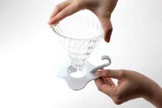 Hario | V 60 Dripper | Size 02 | 1-4 Cups | Glass | White