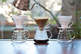 Hario | V 60 Dripper | Size 02 | 1-4 Cups | Glass | White